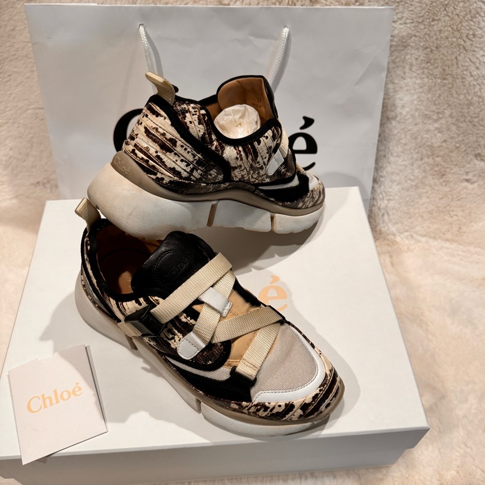 Chloe sneakers eternal gray size 37 we stern